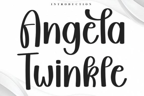 Angela Twinkle Font Review: Festive Script for Branding