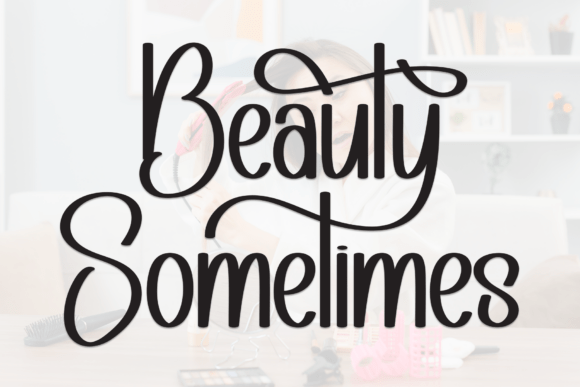 Beauty Sometimes Font: A Web Design Review