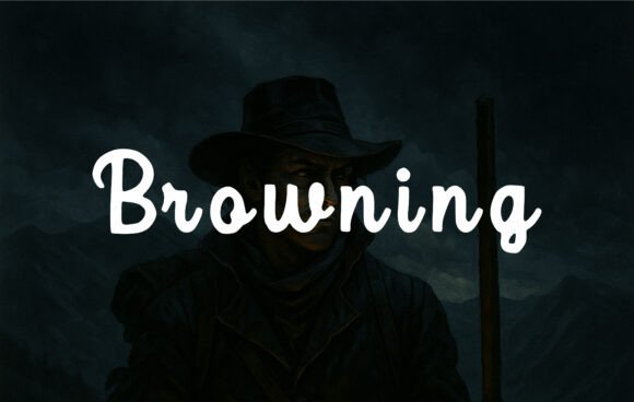 Browning Font: Organic Script for Digital Campaigns