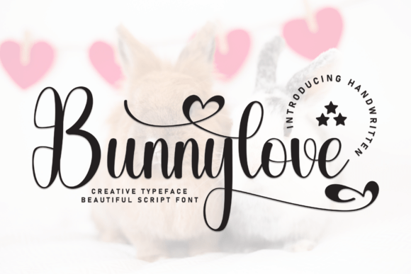 Bunnylove Font: Warm Script Typography for Web Design