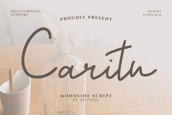 Caritu Font Review: Testing Authentic Handwritten Script in Branding