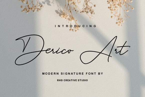 Derico Art Font: Elevating Brand Identity Design