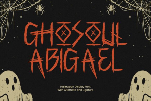 Ghosoul Abigael Font: Spooky Style for Handmade Labels