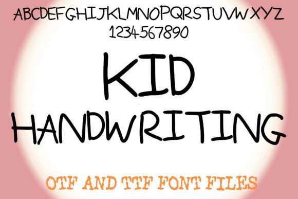 Kid Handwriting Font Review: Authentic Charm for Playful Branding