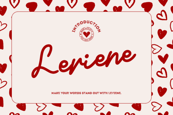 Leviene Font: Bold Script for Modern Web Design