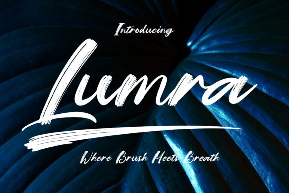 Lumra Font: Expressive Script for Business Branding