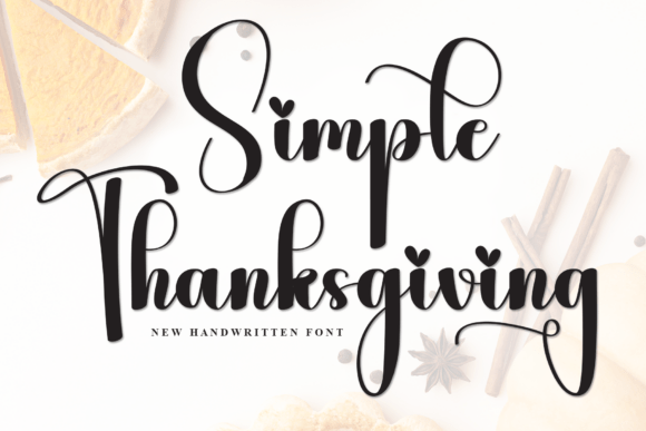 Simple Thanksgiving Font: Elevating Editorial Design