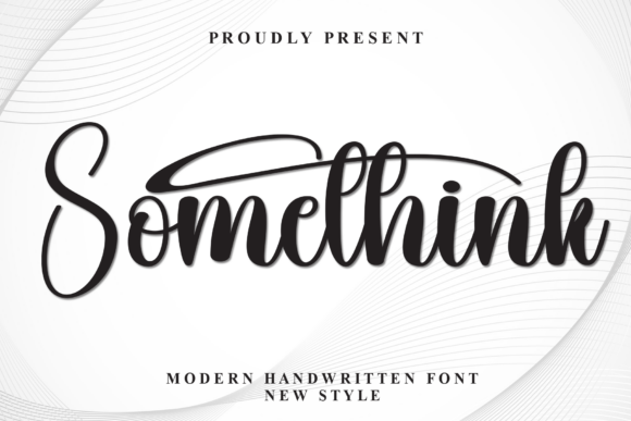 Somethink Font Review: Elegant Script for Modern Branding