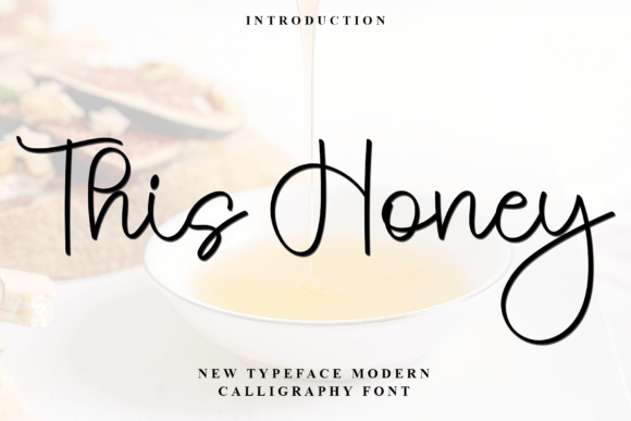 This Honey Font: Festive Typography for Holiday Campaigns
